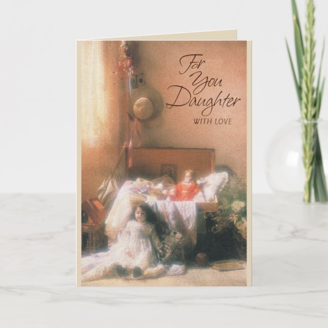Carte Fille sainte (Devant)