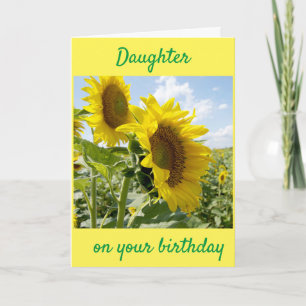 CARTE **FILLE** SOUFFRE POUR VOTRE ANNIVERSAIRE