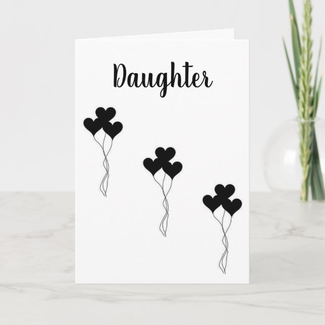 CARTE **FILLE** SPÉCIAL "VOUS" ET SPÉCIAL "ANNIVERSAIRE" (Devant)