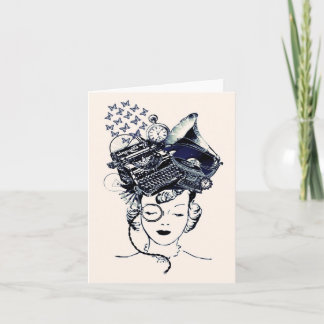 Carte Fille Steampunk