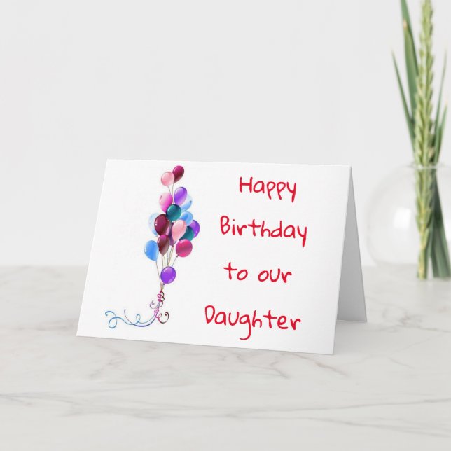CARTE ***FILLE** VOUS RENDEZ TOUS LES JOURS PARTICULIERS (Devant)