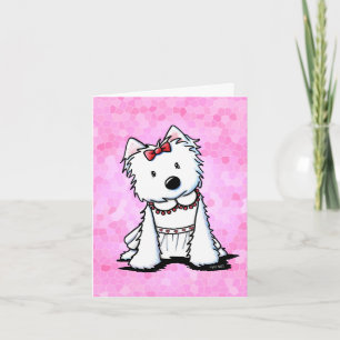 Carte fille Westie