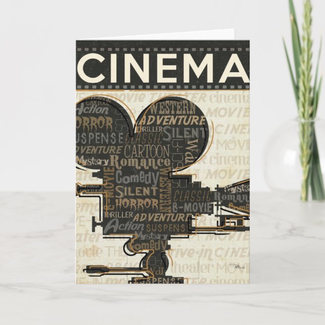 Carte Film Caméra Reel (Devant)