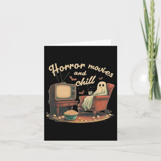 Carte Films Et Se Relaxer Fantôme  (Devant)