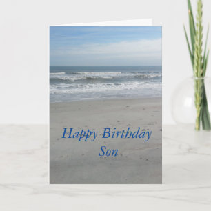 Carte Fils de joyeux anniversaire
