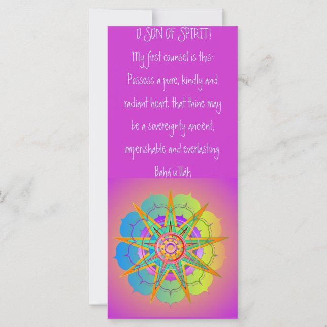 CARTE FILS DE L'ESPRIT ! (Devant)