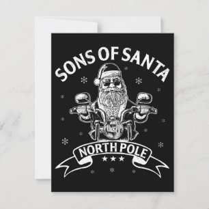 Carte Fils de Père Noël