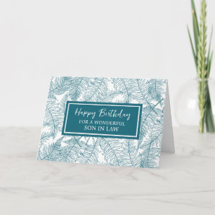 Carte Fils des Fermes Bleues en droit Anniversaire