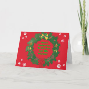 Carte Fils et Partenaire de Noël