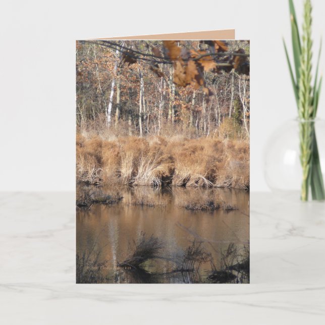 Carte Fin automne (Devant)