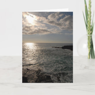 Carte Fin de l'après-midi à Waianae