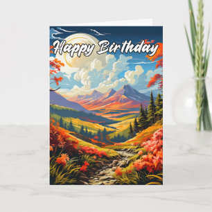 Carte Fin De L'Été Dans La Vallée