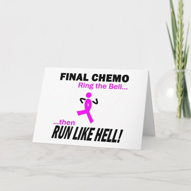 Carte Finale Chimo Courir Comme L'Enfer - Cancer Du Sein (Devant)