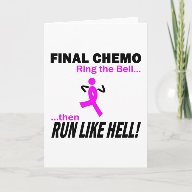 Carte Finale Chimo Courir Comme L'Enfer - Cancer Du Sein (Devant)