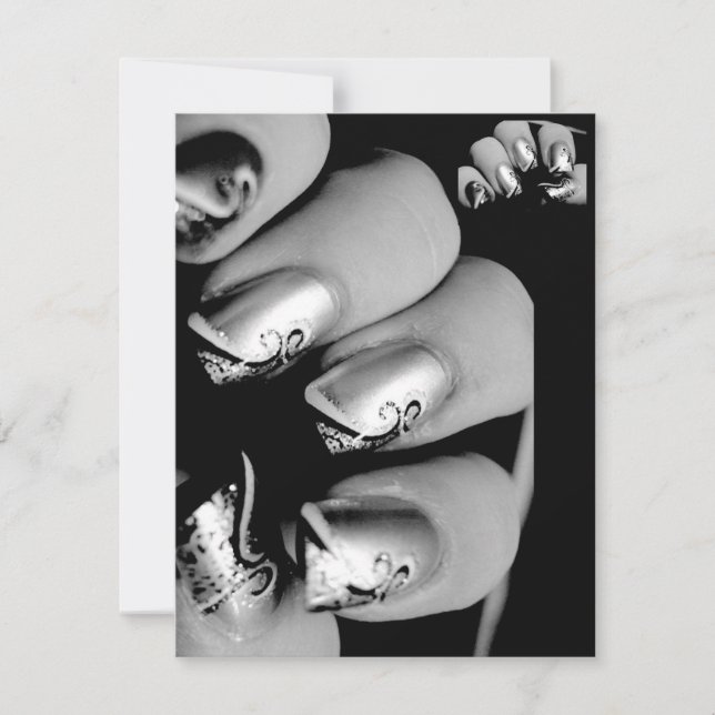 Carte Fingernails Designer (Devant)