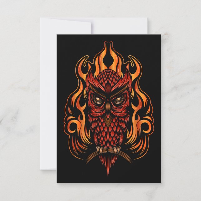Carte Fire owl (Devant)