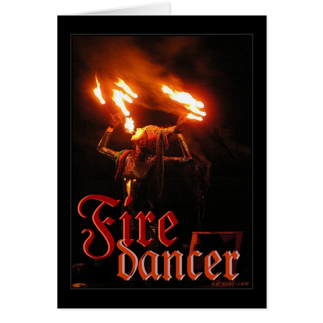 Carte FireDancer (Devant)
