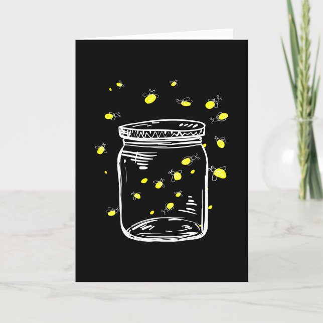 Carte Fireflies de Glas Jar (Devant)