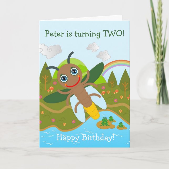 Carte Firefly souhaite un joyeux anniversaire (Devant)