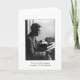 Carte Fitzgerald "That's the start" Greeting Card