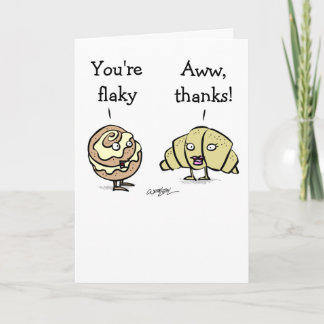 Carte Flaky Friends