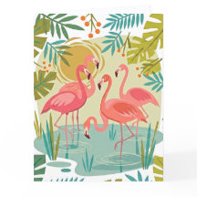 FLAMANTS ROSES SE TENANT ENSEMBLE