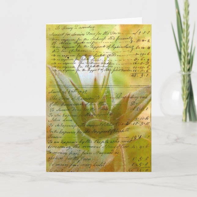 Carte Flambée (Devant)