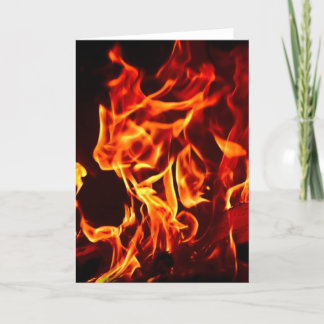 Carte Flammes du feu