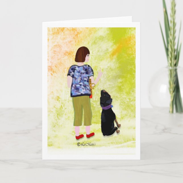 Carte Flâner dans le design créatif de LeeMarie (Devant)