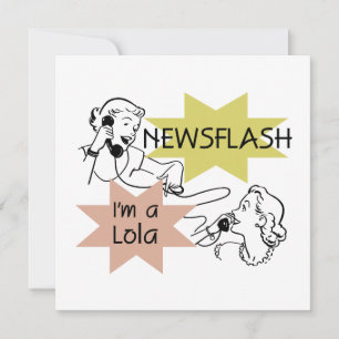 Carte Flash d'information je suis T-shirts et cadeaux