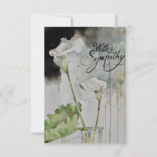 Carte Flat Cala Lily
