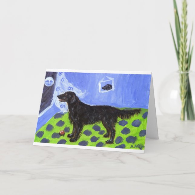 Carte Flattie sens la lune souriante (Devant)