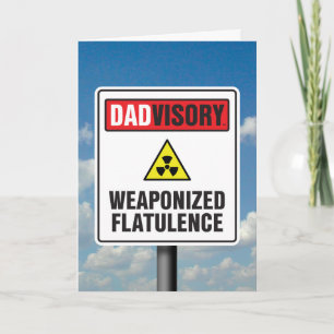 Carte Flatulence Armé