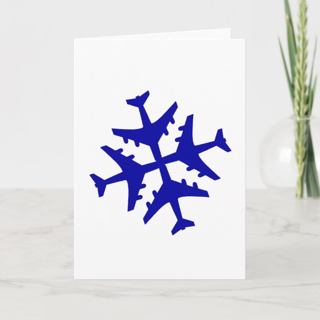 Carte Flèche-neige de l'avion (Devant)