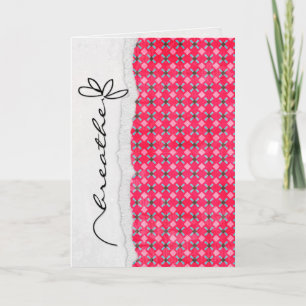 Carte fleur d'amitié