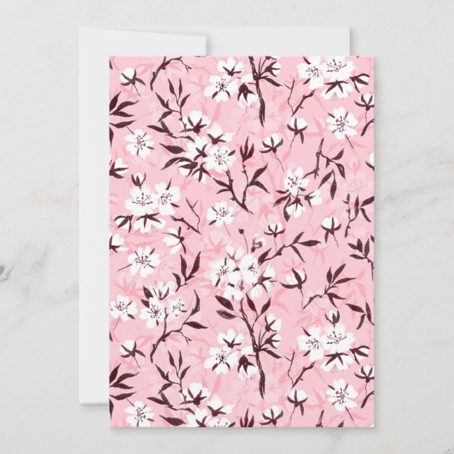 Carte Fleur de cerisier blanc (Devant)