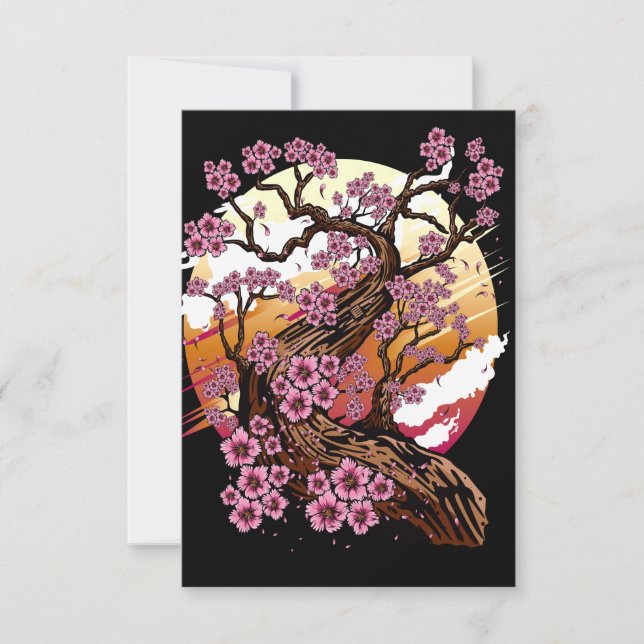 Carte Fleur de cerisier sauvage (Devant)