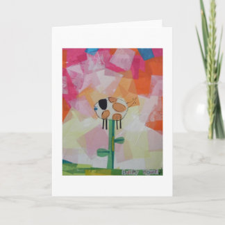 Carte Fleur de chiot