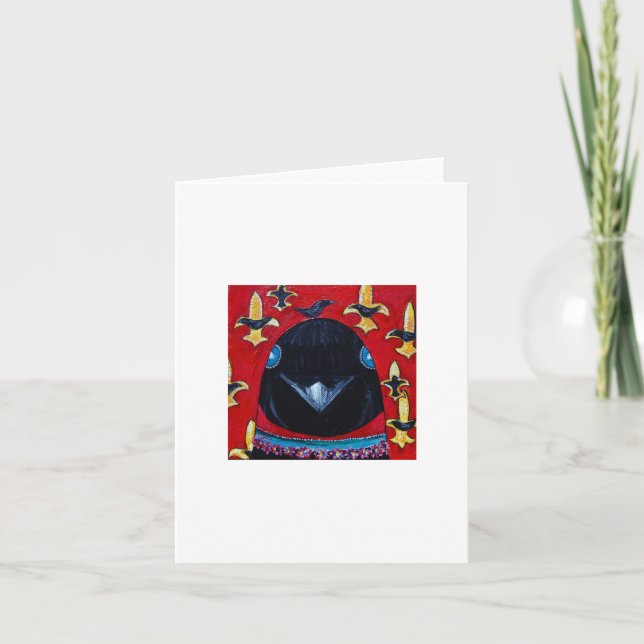 Carte fleur de crows (Devant)