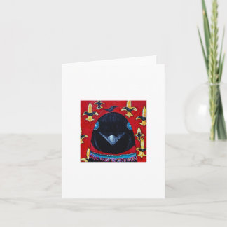 Carte fleur de crows