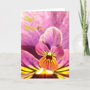Carte Fleur de la fête des mères