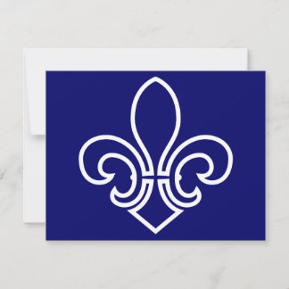 Carte Fleur de Lis