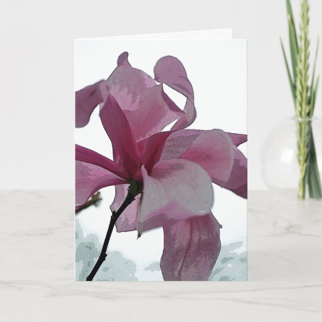 Carte Fleur de ressort (Devant)