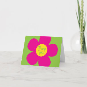 Carte Fleur mignonne fête d'anniversaire