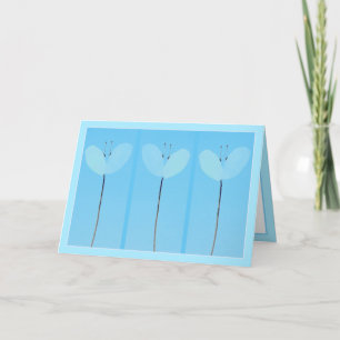 Carte Fleur moderne
