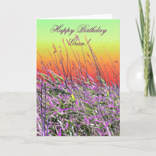 CARTE FLEUR SAUVAGE