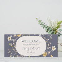 Fleur sauvage de printemps | Graphique de sièges à