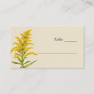 Carte fleur sauvage Floral Mariage Place