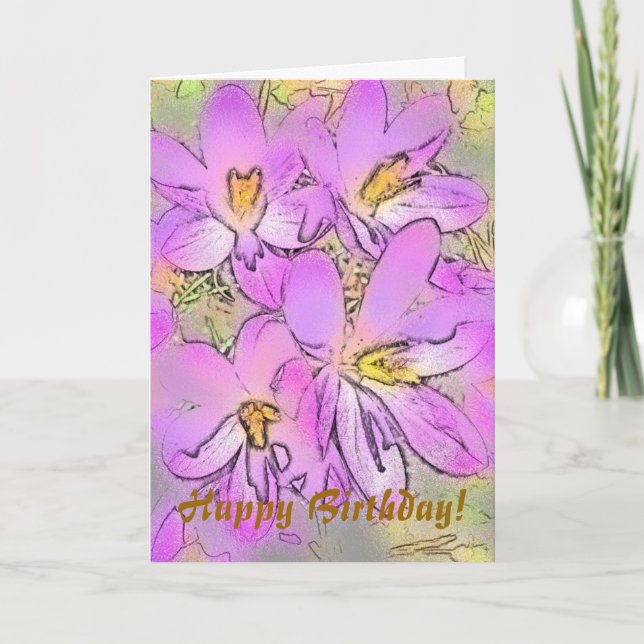 CARTE FLEURS (Devant)