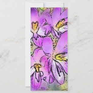 CARTE FLEURS